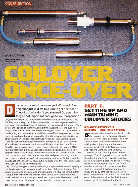 Coilover Once-Over Page 1